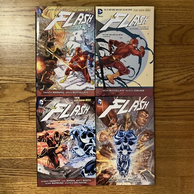 Flash NEW 52 Lot Rogues Revolution, History Lessons, Out Of Time, Savage World