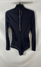 O'Neill Womens Glam Pipe Hybrid One-Piece Bathing Suit Rash Guard Black NWT Sz M