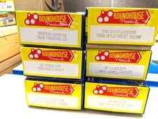 HO Roundhouse O.T. Wild West Show set of 6 cars