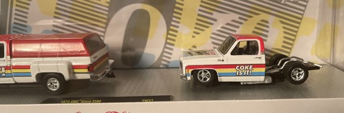 M2 Machines Hauler 1973 GMC Sierra 3500 & 1976 GMC Sierra Grande 15 Custom TW37 - Picture 6 of 8
