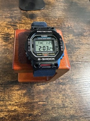 Casio G-Shock DW-5600E-1V Stainless Steel Mod Mecha Bezel Watch 200M WR DW-5600E