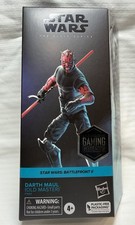 Star Wars Black Series Darth Maul Old Master 6  Battlefront II Gaming Greats