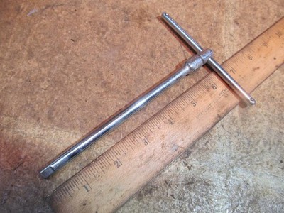 Proto 4785 1/4'' Drive Sliding T Handle Breaker Bar with 4761 6'' Extension