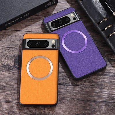 For Google Pixel 10 Pro XL 9A 8A 7 6 Shockproof Magsafe Magnetic Soft Phone Case