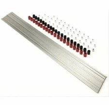 00-28030-8 Nitrous Outlet V8 Direct Port Fogger Hardline Kit Tube Stainless￼