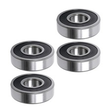 4 Pack 63/22-2RS Ball Bearings 22x56x16mm Double Sealed Pre-Lubricated