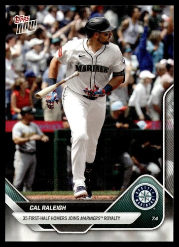 2025 Topps Now 384 Cal Raleigh
