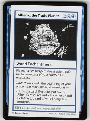 Alberix, the Trade Planet Special Mystery Booster 2 Playtest Cards MTG NM 2024