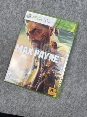 Max Payne 3 Xbox 360 Brand New Sealed Unopened Good Condition
