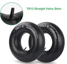 2-Pack 18 x 8.50/9.50-8 Inner Tube for Lawn Mowers Tractors Golf Carts Wagons