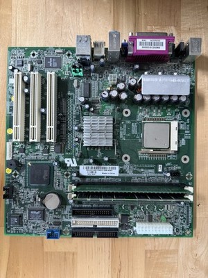 Dell Dimension 2400 411726100004 Motherboard w/ Pentium4 CPU and Memory *working