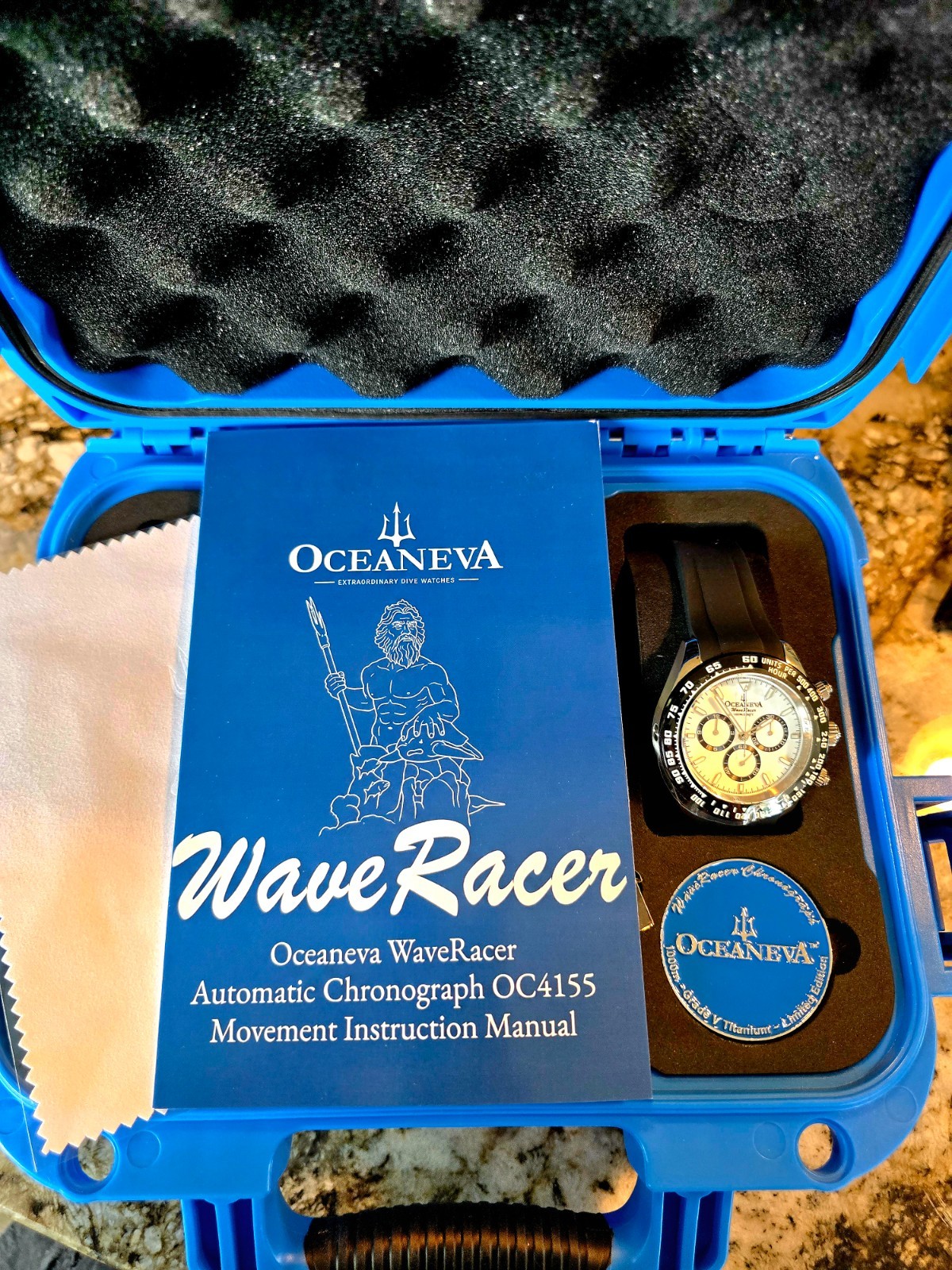Наручные часы New Oceaneva WaveRunner 1000m