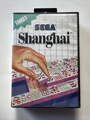 Vintage Shanghai Sega Master System Mega Cartridge No Manual