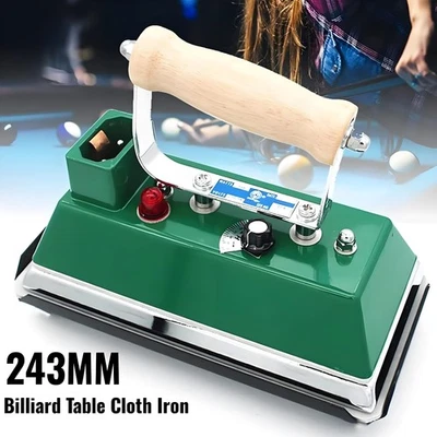 Electric Thermostatic Snooker Billiard Table Cloth Iron 243mm Temp Control Alloy - Image 1 of 4