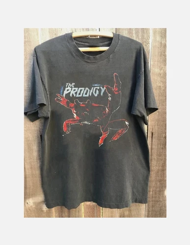 The Prodigy Band 2022 Tour Charcoal Unisex T shirt Reprint S-5XL Men Women - product listing photo