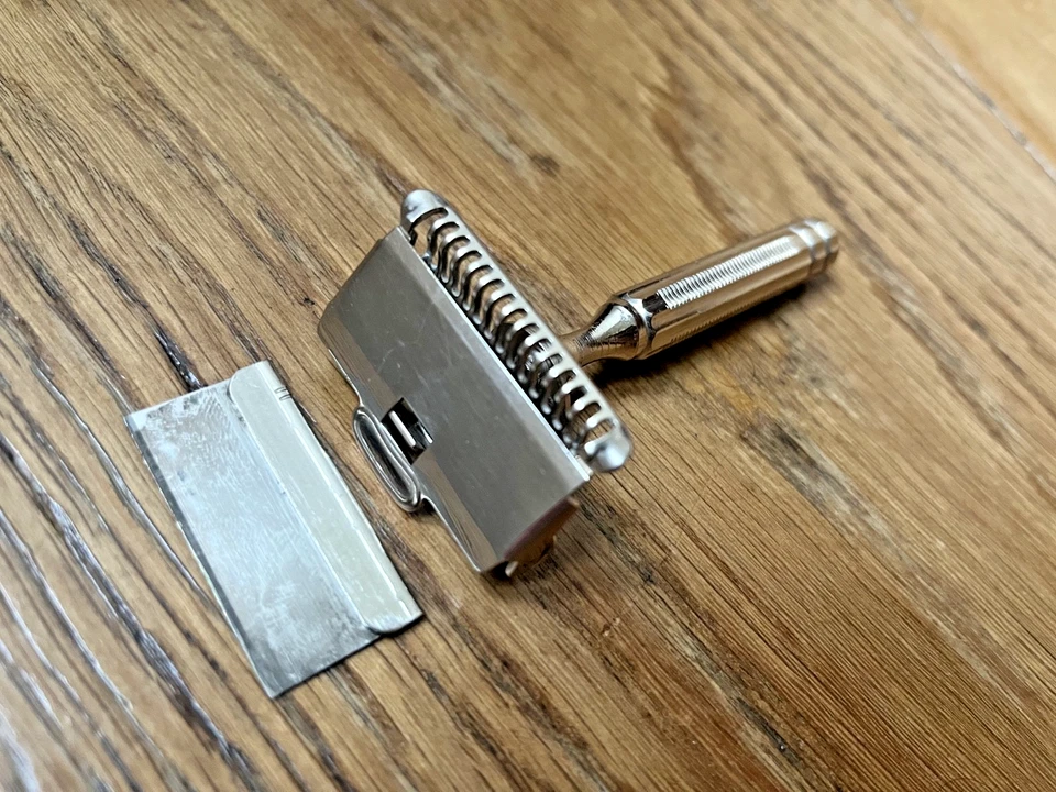 Star 1912 + original blade - Single Edge vintage - Rasoir de sûreté ancien - Photo 2/4