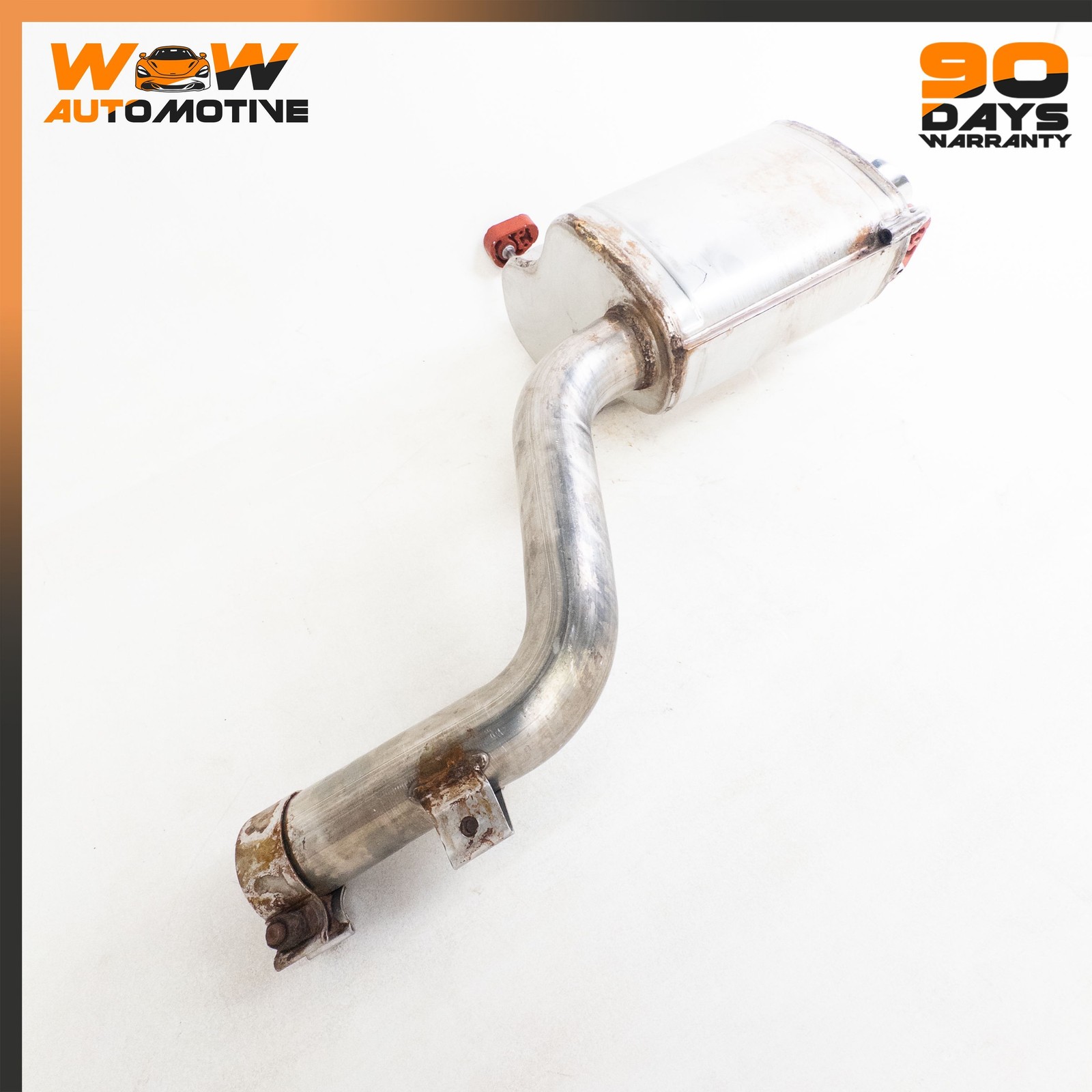 08-16 MASERATI GRANTURISMO 4.2L REAR LEFT DRIVER SIDE MUFFLER ASSEMBLY OEM