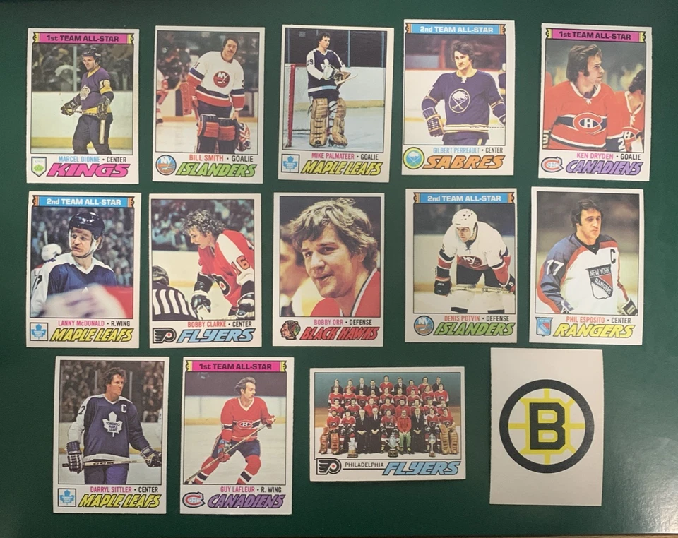 1977-78 O-Pee-Chee Hockey SET BREAK singles - stars, rookies, HOFers #201-396 - Image 2 of 3