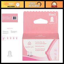 Flat, Shy  Inverted Nipple Corrector - Size 2, Comfortable  Discreet Solution