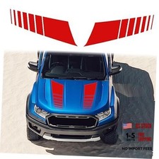 Car Hood Vinyl Racing Stripe Decals Sticker For Pickup2pcred Car Hood Vinyl Racing Stripe Decals Sticker For Pickup2pcred