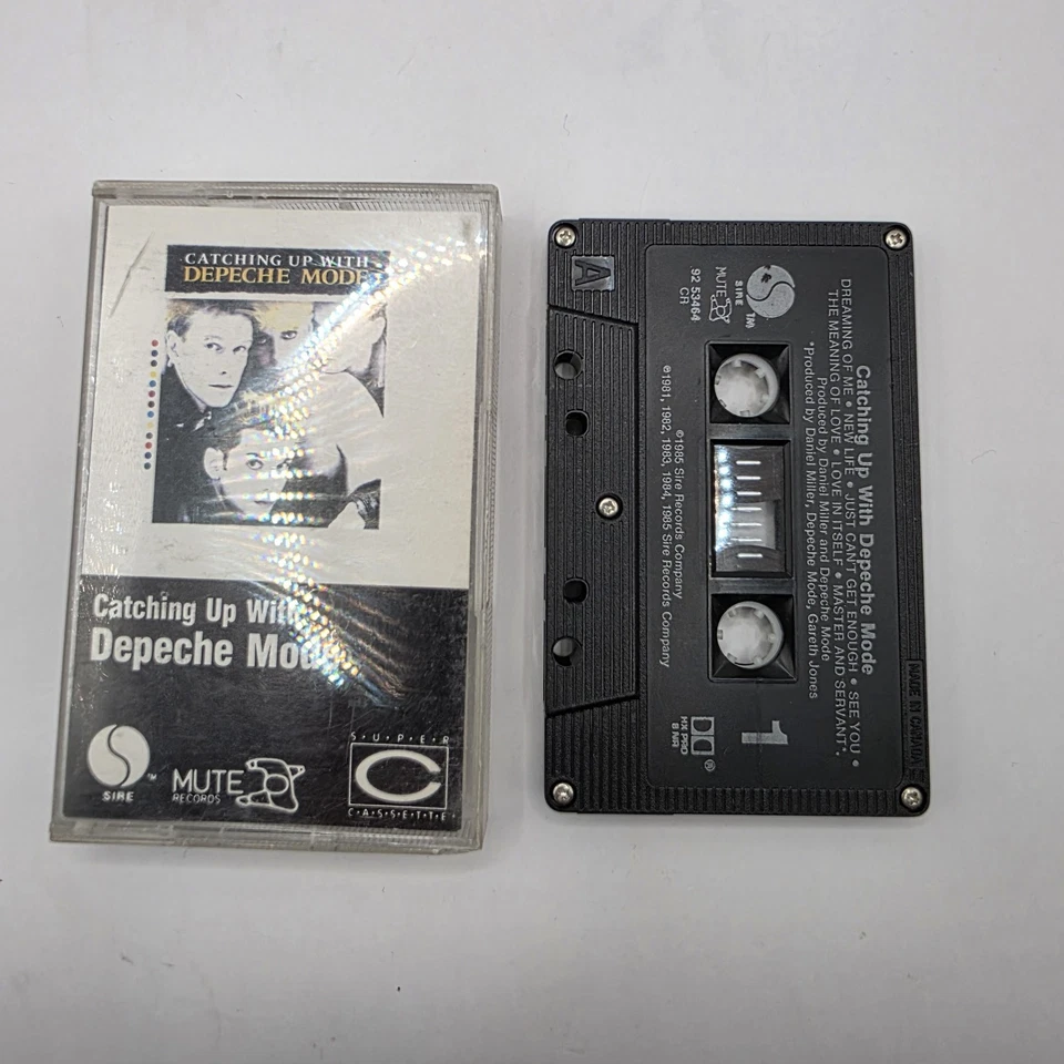 Catching Up With Depeche Mode Cassette Tape 1985 Tested - Image 3 of 4