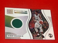 2018-19 Panini Status Robert Williams III Rookie Essentials MEM #RE-RW3 Card. rookie card picture