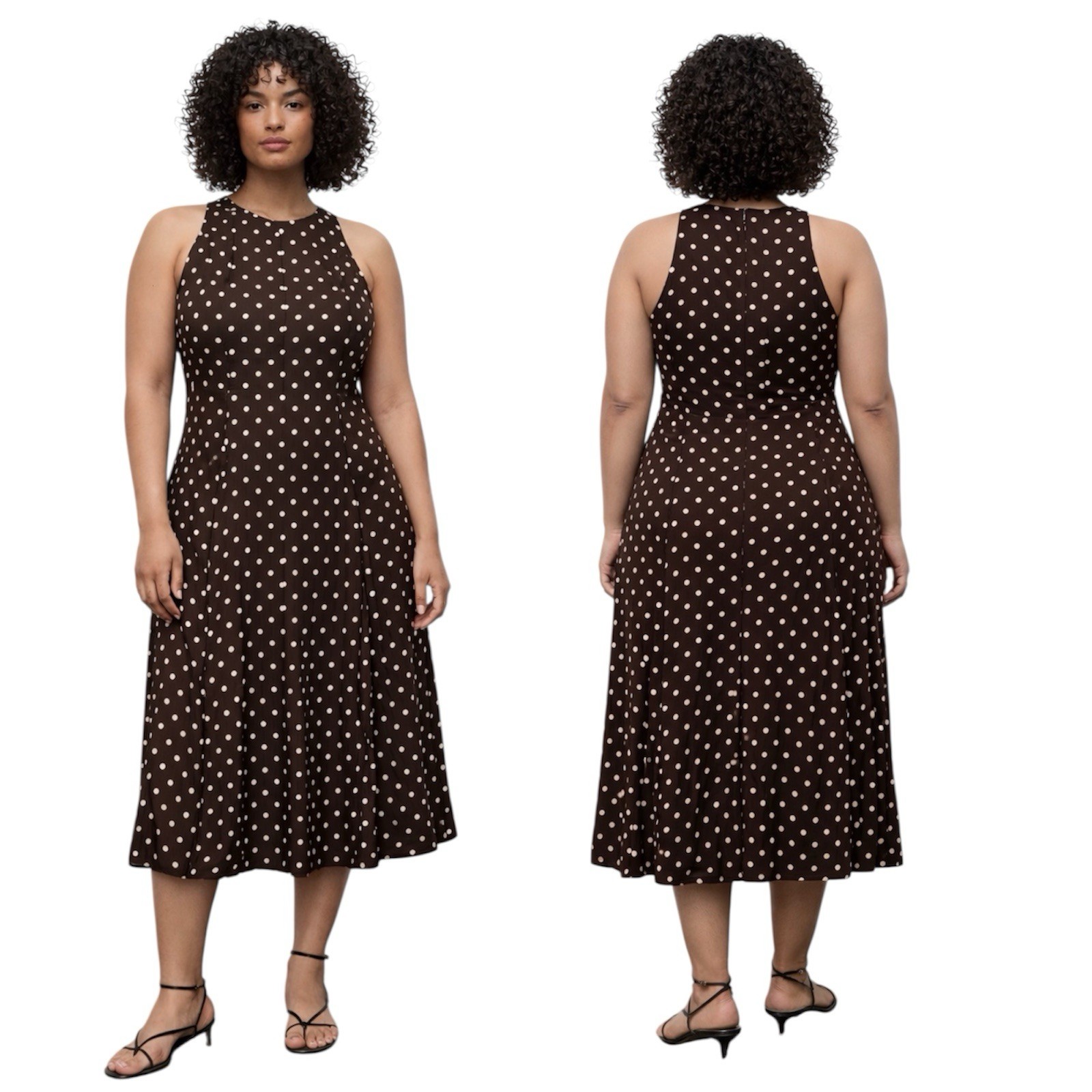 MANGO shop.mango.com Q 00 A-LINE POLKA-DOT DRESS thumbnail 3