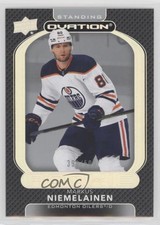 2021-22 Upper Deck Ovation Rookies Standing 390/500 Markus Niemelainen #121 01ks