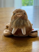 Paul The Walrus Ty Beanie Baby Walrus Retired Original Plush W/ Tags 1999
