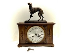 Vintage *Dugena* Kaminuhr Uhrwerk 130-020 Holz Messing Metall Sammlerstück Top