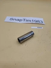 Snap-on Tools SFS161 3/8 DrIve 6Pt SAE 1/2 Flank Drive Deep Socket USA 