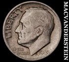 1948-D Silver Roosevelt Dime - Scarce  Better Date  No Reserve  #K2491
