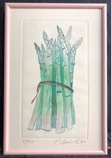 Asparagus intaglio 52/250 by Charles Leonard