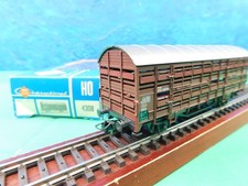 C11 Roco H0 Güterwagen 4308 Verschlagwagen Viehwagen AC OVP