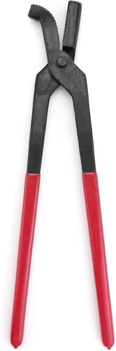 Horseshoe Pliers, 14" Horseshoe Nails Clincher, Hoof Nail Clincher Care Farrier - Picture 2 of 7