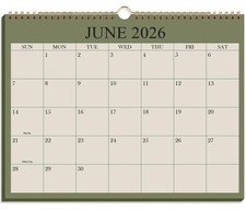 2026-2027 Calendar - Wall Calendar 2026-2027 from July 2026 Until December 20...