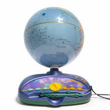 LeapFrog Interactive Talking Globe Learning System Tested Working Educational