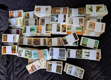 full sets of brooke bond tea cards start from £1.00 per set.