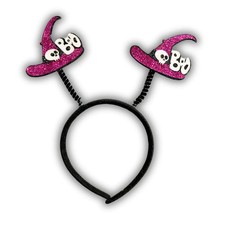 Witch Hat Glitter Halloween Headband Costume Accessory Party Headband AdultsKids