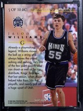 Jason Williams Basketball Sacramento Kings 1999-00 Season Sports