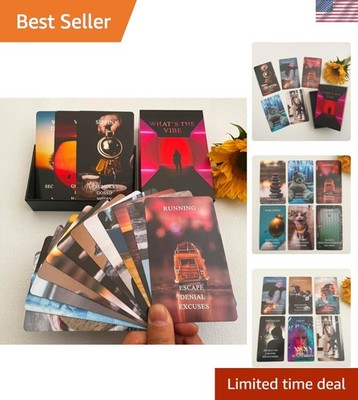 Explore Connections with What's The Vibe Oracle Cards - Twin Flame & Soulmate
