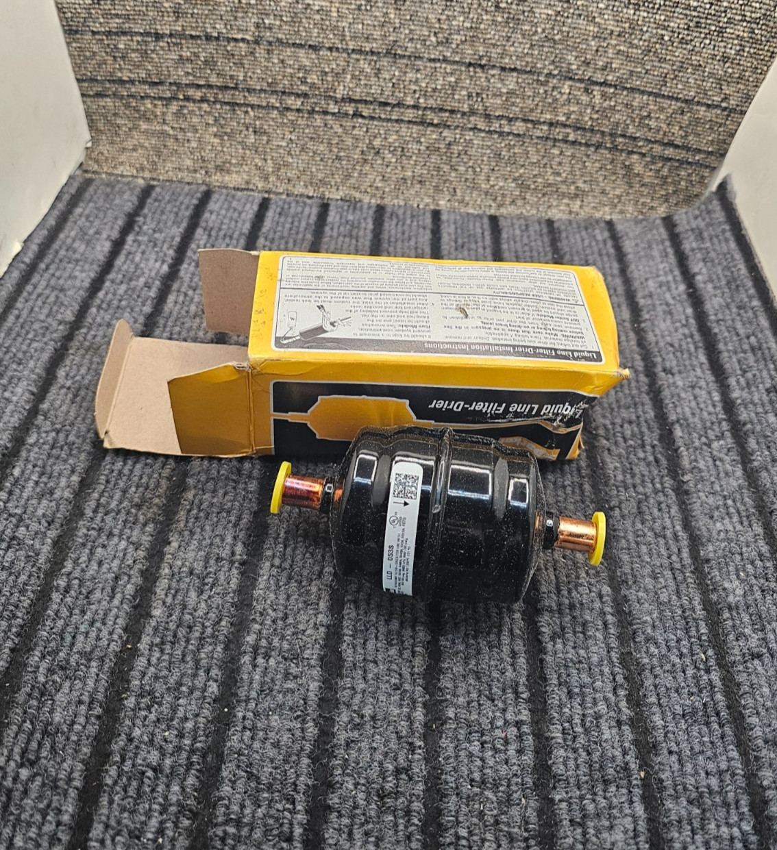 Parker 450277-001 3/8" ODF Solder Refrigerant Liquid Line Filter-Drier LLD-053S