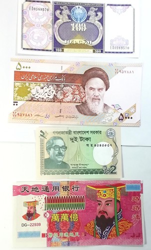 Starter-Set, 15 LÄNDER, 15 BANKNOTEN, UNC. - 第 3/3 張圖片