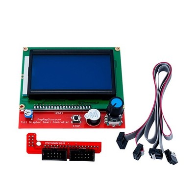 Durable Full Graphic Smart Controller 12864 LCD Display For RAMPS 1.4 3D Printer