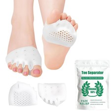 Hammer Toe Corrector, Silicone Toe Separator for Overlapping Toes, Foot Suppo...