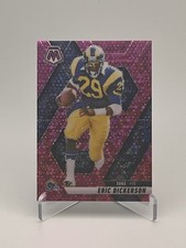 Eric Dickerson 2025 Panini Mosaic Pink No Huddle /20 #154 Los Angeles Rams