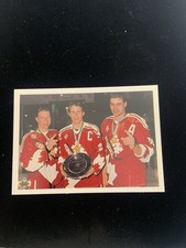 1990-91 Upper Deck CANADA'S CAPTAINS  Draper/ Rice/ Eric Lindros #473