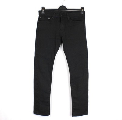 LEVI STRAUSS & CO 510 Herren Jeans Größe W32 L30 Slim Fit Schwarz Stretch