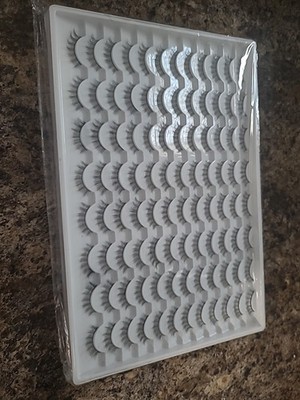 Eyelashes 48 Pairs 6 Styles Mixed Fluffy Curled Fake Eye Lashes Bulk Wholesale D