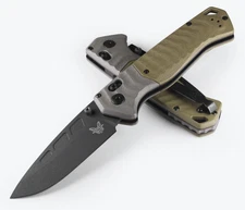 Benchmade 1st Production 593BK PSK  Assisted Open-CPM-Magnacut Steel